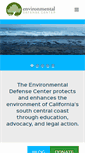 Mobile Screenshot of environmentaldefensecenter.org